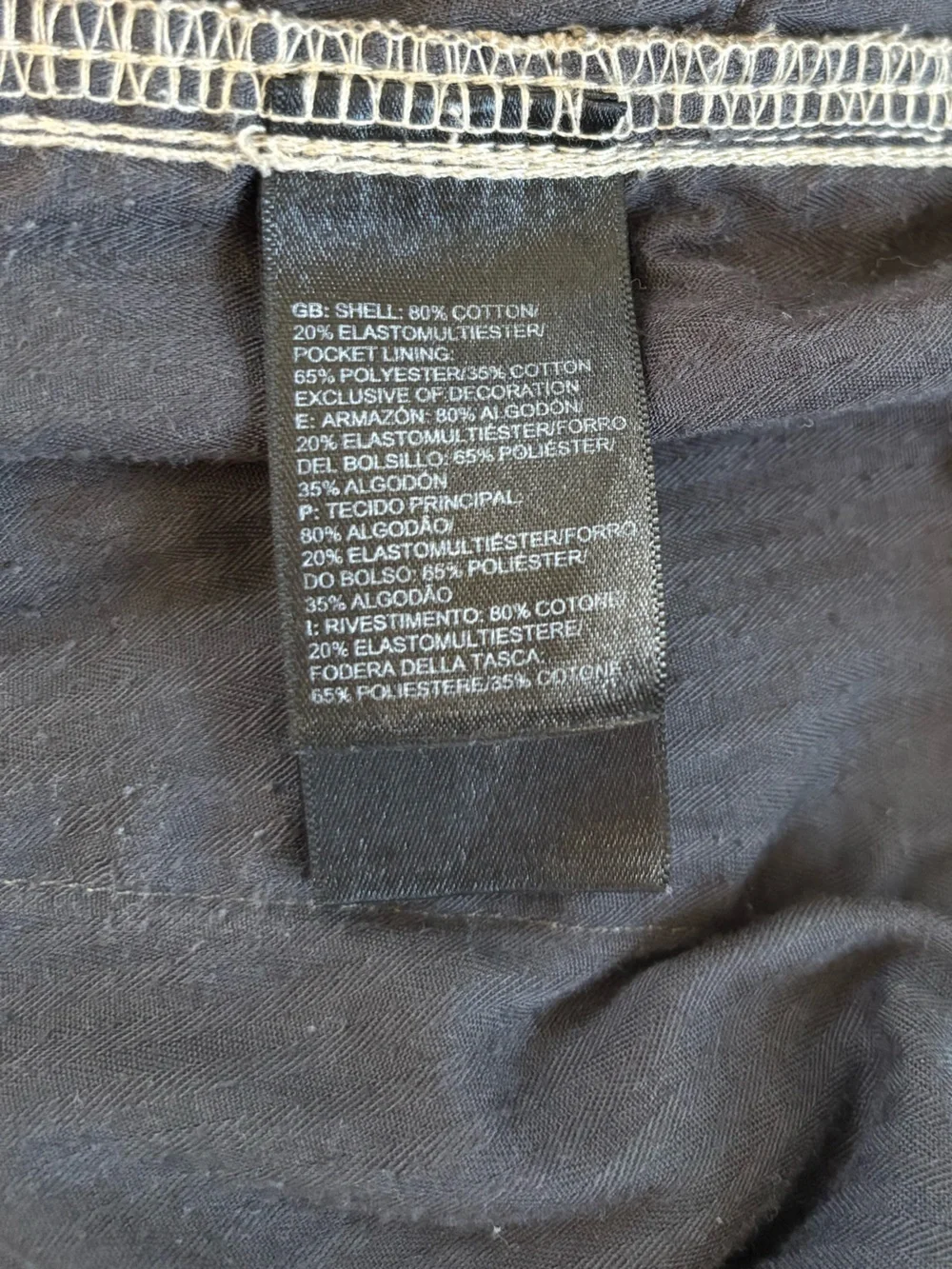 The North Face Men's Khaki Stretch Chinos - Size 36 Short